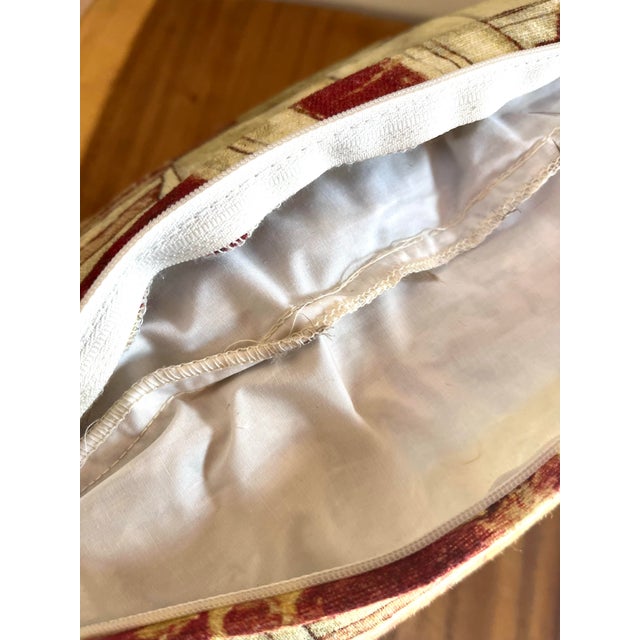 Chinoiserie Thick Custom Pillow With Buddha Design For Sale In San Diego - Image 6 of 7