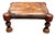 Antique Tufted Leather Ottoman Footstool Bench For Sale In Los Angeles - Image 6 of 6