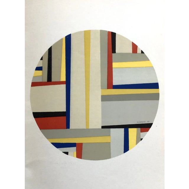 Artist: Glarner Fritz Country: France Title: Tondo Medium: Lithograph Marks: Not signed , Not numbered Paper Size: Velin...