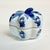 Blue 1970s Vintage Hollywood Regency Chinoiserie Blue & White Pumpkin Trinket Box For Sale - Image 8 of 9