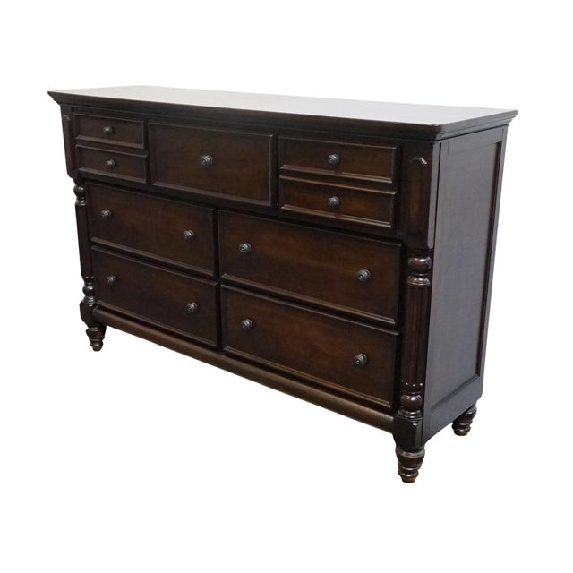ASHLEY FURNITURE Key Town Collection Contemporary Traditional 69" Double Dresser B668-31 44.75" High 69.25" Wide 19.75"...