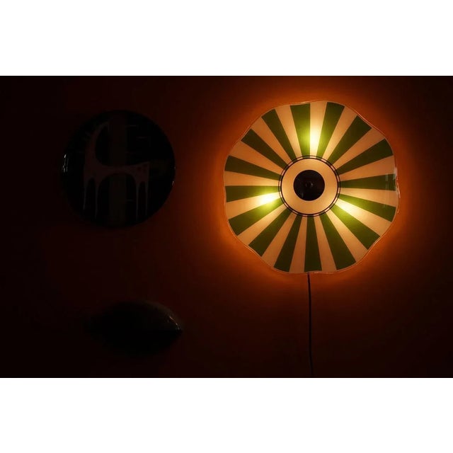 Mid-Century Wall Light with Glass Plate from Designfornication, 1956 For Sale - Image 10 of 11