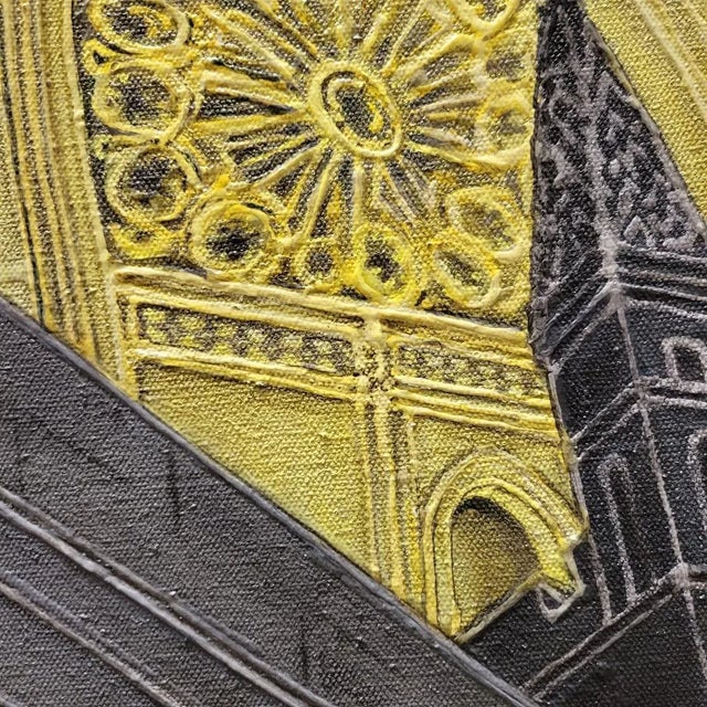 Washington Cathedral at Night by Cynthia Geyer For Sale - Image 4 of 5
