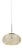 Yellow Oval Murano Glass Ball Pendant Lamp by Doria Leuchten, Germany, 1960s For Sale