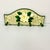 1980s 1980s Vintage Coastal Boho Chic Hand-Painted Magnolia Wall Mounted Hook - 4 Pegs For Sale - Image 5 of 8