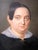 Mid 19th Century Georg Otto Forster, Portrait Frau Hagen, 1847, Oil Painting on Canvas, Framed For Sale - Image 5 of 12