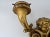 Gold 19thc French Louis XV Carved & Gilt Wood Putto/ Cherub Double Wall Sconces Electrified a - Pair For Sale - Image 8 of 13