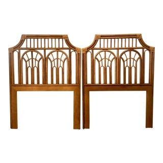 Chippendale McGuire Pagoda Twin Headboards - a Pair For Sale