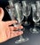 Transparent Vintage Willow Moon Water Gobblets, Set of 6 - By Pioneer - Mid Century Etched Tall Wine Champagne Glasses For Sale - Image 8 of 10