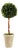 Boxwood Single Sphere Topiary 18.5" For Sale