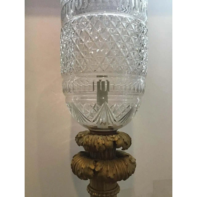 Mid 19th Century 1860s Large French Gilt Bronze Torch Sconces For Sale - Image 5 of 13