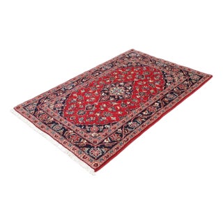 Kashan Rug in Virgin Wool For Sale