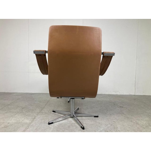 Set of Mid-Century Lounge Chair and Ottoman attributed to Geoffrey Harcourt, 1960s For Sale - Image 11 of 17