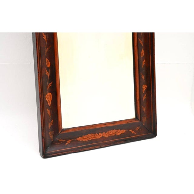 Early 19th Century Antique Dutch Mirror, 1820s For Sale - Image 5 of 11