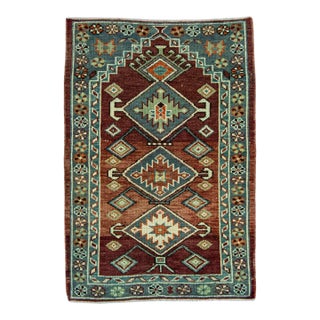 Turkish Vintage Rug 2'5" x 3'5" #21401 For Sale
