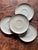 Ceramic Set of Four (4) Heath Ceramics Robin Egg Blue Pottery Saucer Plates For Sale - Image 7 of 8