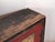 Antique painted sideboard in pine wood, Chinese provincial furniture with floral decoration originating from Gansu and...