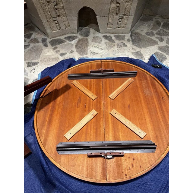 1970s Dyrlund Scandinavian Modern Extendable Rosewood Dining Table Denmark For Sale - Image 11 of 12