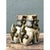 Vintage Ceramic Foo Dog Statues - Pair For Sale In West Palm - Image 6 of 12