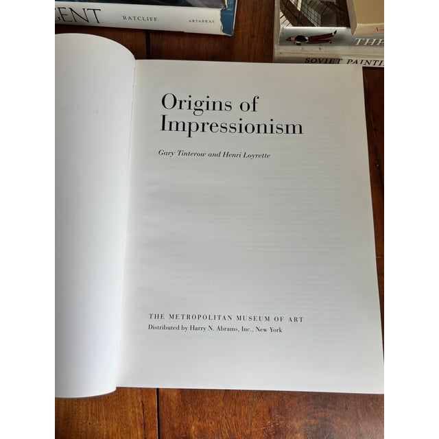 1990s 1994 "Origins of Impressionism" Museum Exhibition Book, Hardcover For Sale - Image 5 of 12