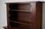 Brown Swedish Modern Stained Pine Cabinet attributed to Otto Dahlin for Åby Möbelfabrik, 1940s For Sale - Image 8 of 11