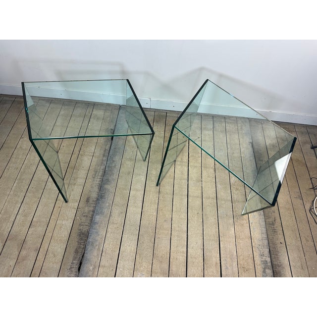 Vintage Van Beek Side Tables, 1980s, Set of 2 For Sale - Image 13 of 14