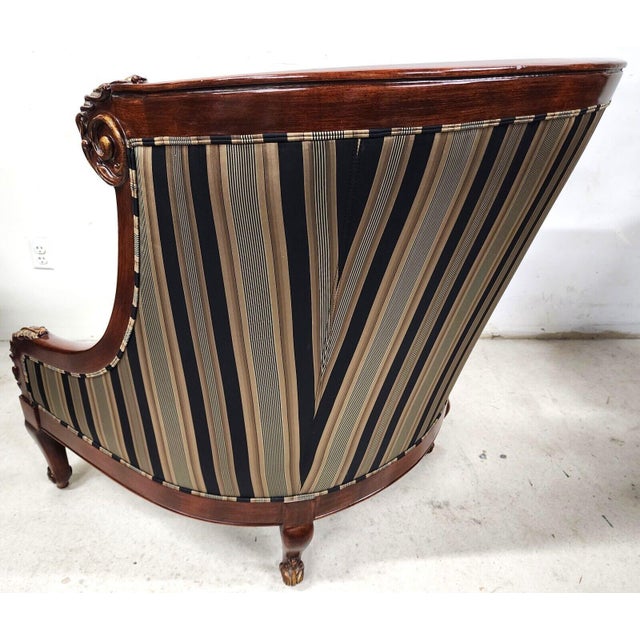 Lounge Settee Chair by Marge Carson Chairish