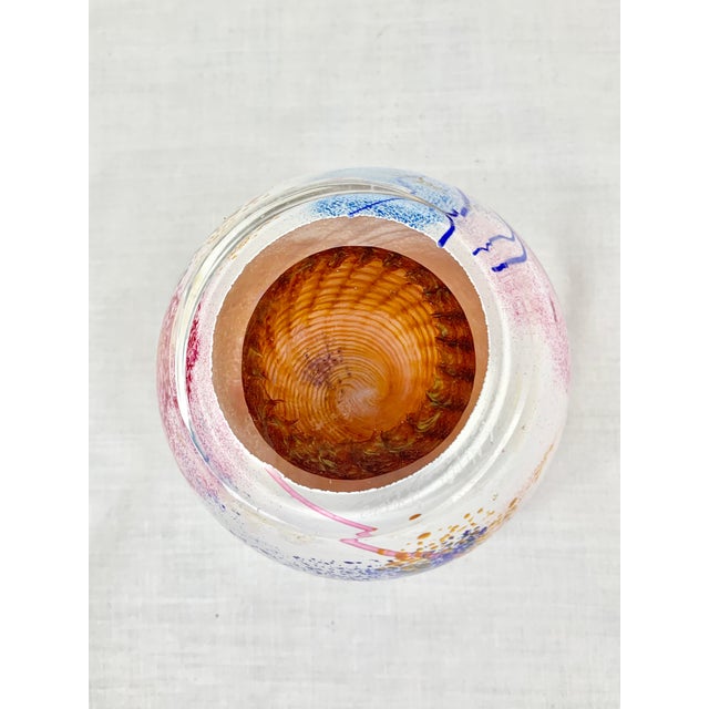 Vintage Contemporary Art Glass Paper Weight For Sale In New Orleans - Image 6 of 7