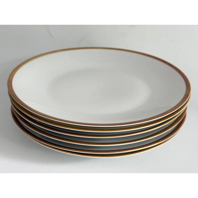 1980s Breakfast Plate Service by Hans-Theodor Baumann for Rosenthal, Germany, 1960s, Set of 6 For Sale - Image 5 of 5