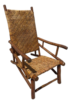 1930s Old Hickory Lounge Chair