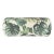 Scalamandre 21" x 7" Rainforest Warp Print Bolster Pillow in Leaf For Sale