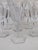 Nine large Baccarat crystal glasses, Malmaison pattern. 19 cm. A very beautiful pattern with substantial material. Flat...