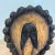1970s Vintage 1973 Hand Carved Wood Native American Indian Chief Statue 24" Signed For Sale - Image 5 of 14