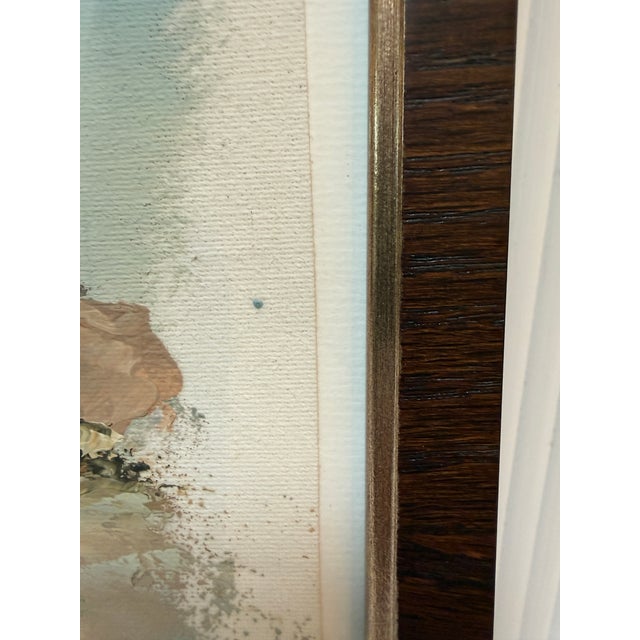 Wood Greek Artwork of the Parthenon, Signed For Sale - Image 7 of 12