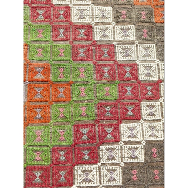 1960s Tribal Runner Rug - 29"x122" For Sale - Image 4 of 11