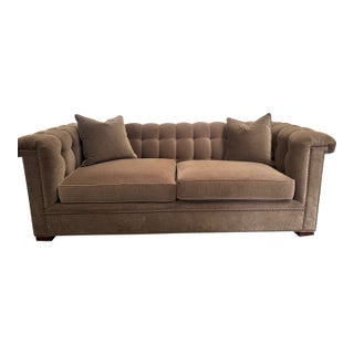 Kent Tufted Sofa by Hickory Chair For Sale