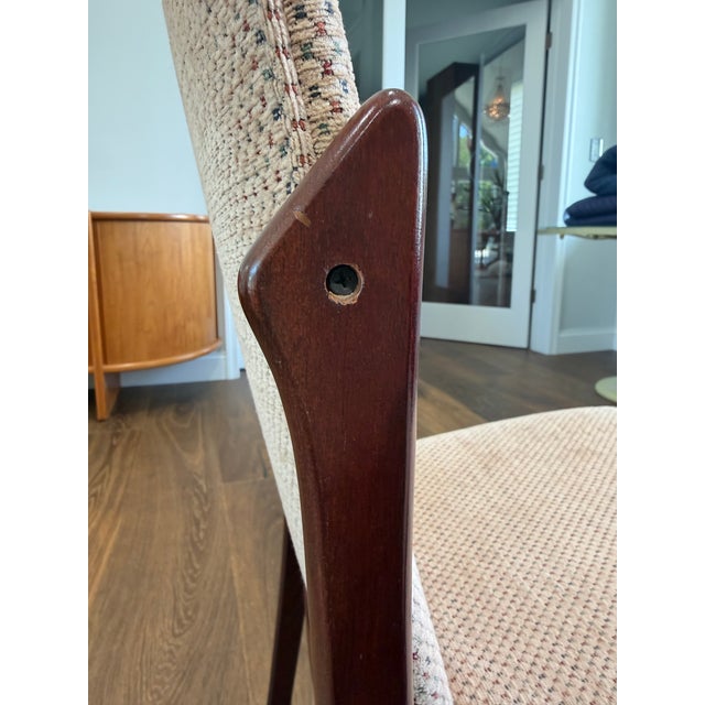 Set of Four Danish Modern Sculptural Rosewood Cantilever Dining Chairs, Denmark, C. 1970 For Sale - Image 15 of 16