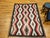 Off-white Vintage Native American Navajo Rug, Handwoven Wool, Eye Dazzler Pattern, 5x7 For Sale - Image 8 of 11