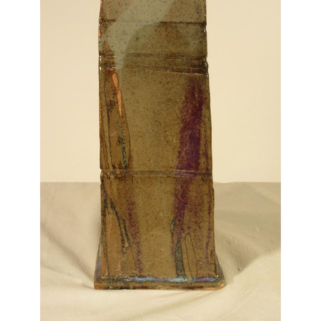 Brown 1960s Earth Ware Pottery For Sale - Image 8 of 9