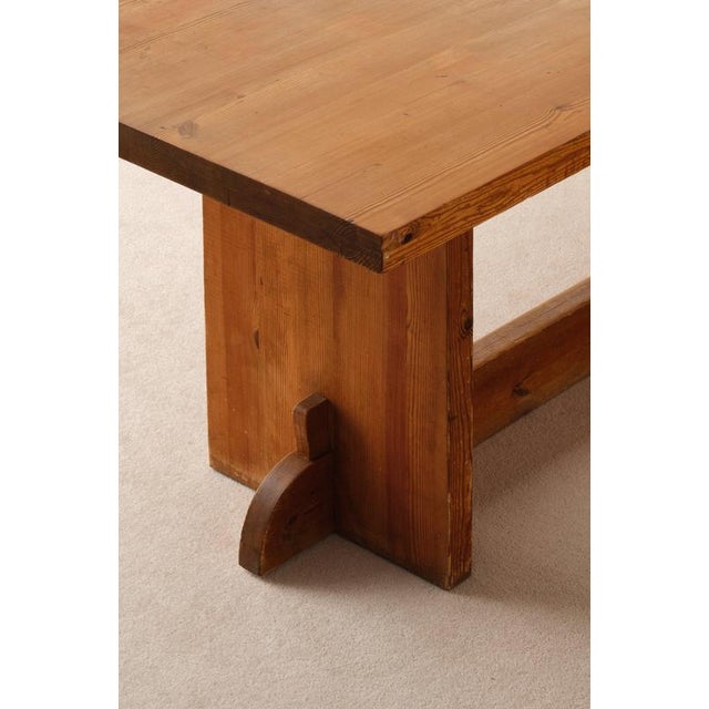 Axel Einar Hjorth Lovö Table attributed to Axel Einar Hjorth for Nordiska Kompaniet, 1930s For Sale - Image 4 of 9