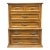 Bassett Furniture Solid Oak Traditional American Colonial Revival 40" Chest on Chest 2085-251 For Sale