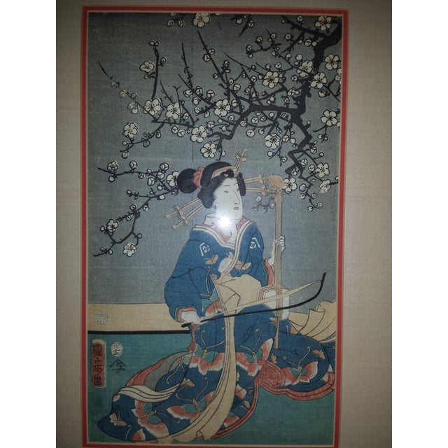 Printmaking Materials Late 19th Century Six Japanese Ukiyo-E Woodblock Prints - Set of 6 For Sale - Image 7 of 7
