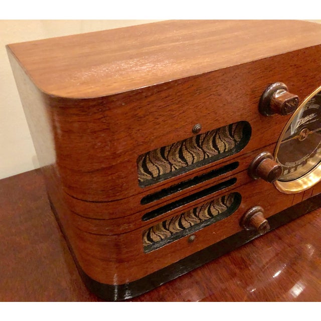 1938 Zenith Model 6 D 219 Table Top Tube Radio Bluetooth Chairish