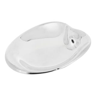 Elsa Peretti for Tiffany & Co. Sterling Silver 'Thumbprint' Dish or Vide Poche For Sale