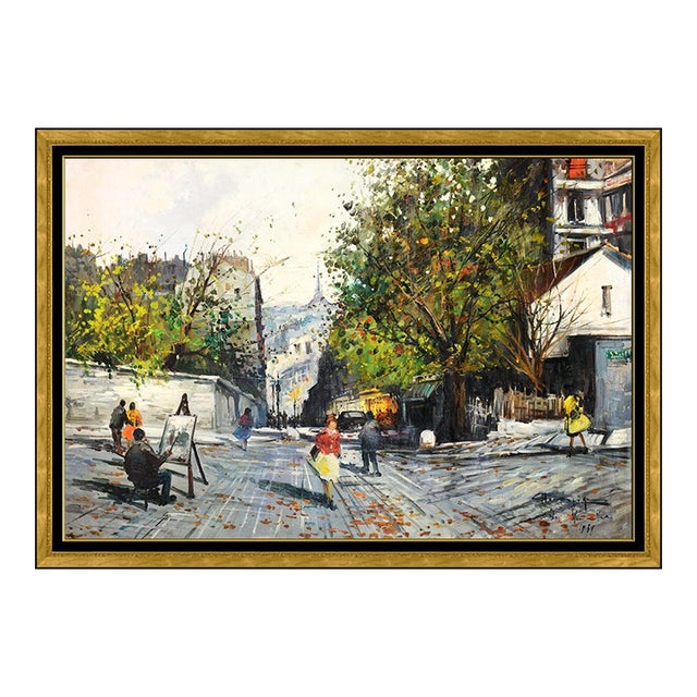 Late 20th Century Paris, Montmarte, Claudio Simonetti For Sale