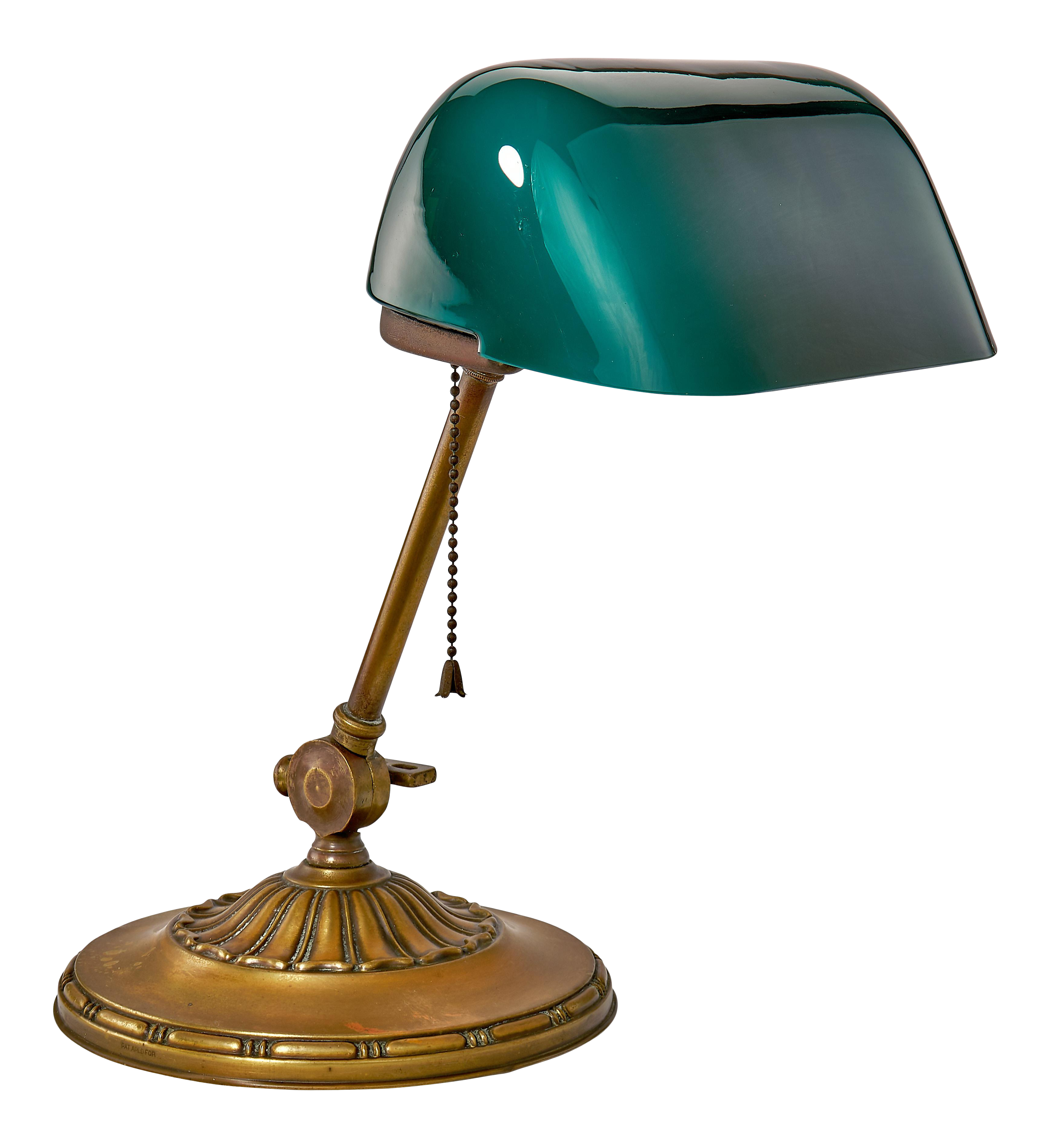 art nouveau desk lamp
