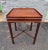 20th Century Mahogany Stretcher Galleried Side Table For Sale - Image 9 of 11