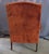 Mid-Century Modern Mid 20th Century Clayton Marcus Orange Velvet Wing Back Queen Anne Chairs- Set of 2 For Sale - Image 3 of 8
