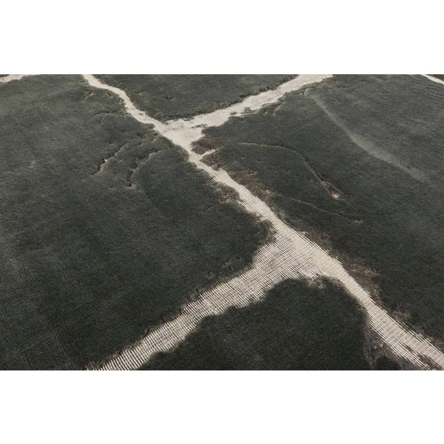 Oversized contemporary geometric Tibetan black rug by Doris Leslie Blau. Size: 14.0" × 24.0" (426 × 731 cm) No matter if...