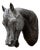 Antique Zinc Horse Head, 1900 For Sale